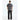 Quick-Dry Seamless T-Shirt on model - back view