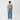 Wide-Leg Cargo Jeans on model - back view