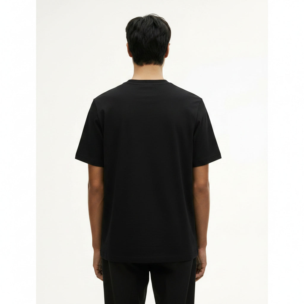 Moisture-Wicking T-Shirt on model - Black - back