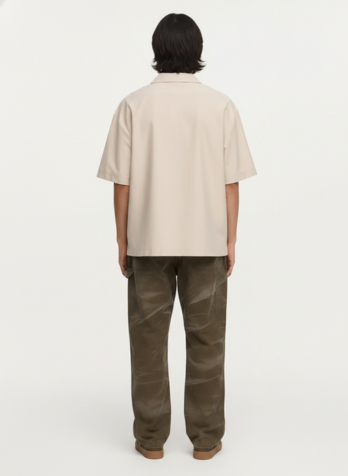 Heavyweight Pants on model - back view