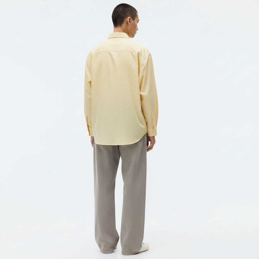 Windproof Jacket on model - Yellow - back