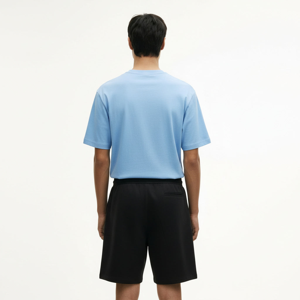 Heavyweight Cotton T-Shirt 250g on model - back view