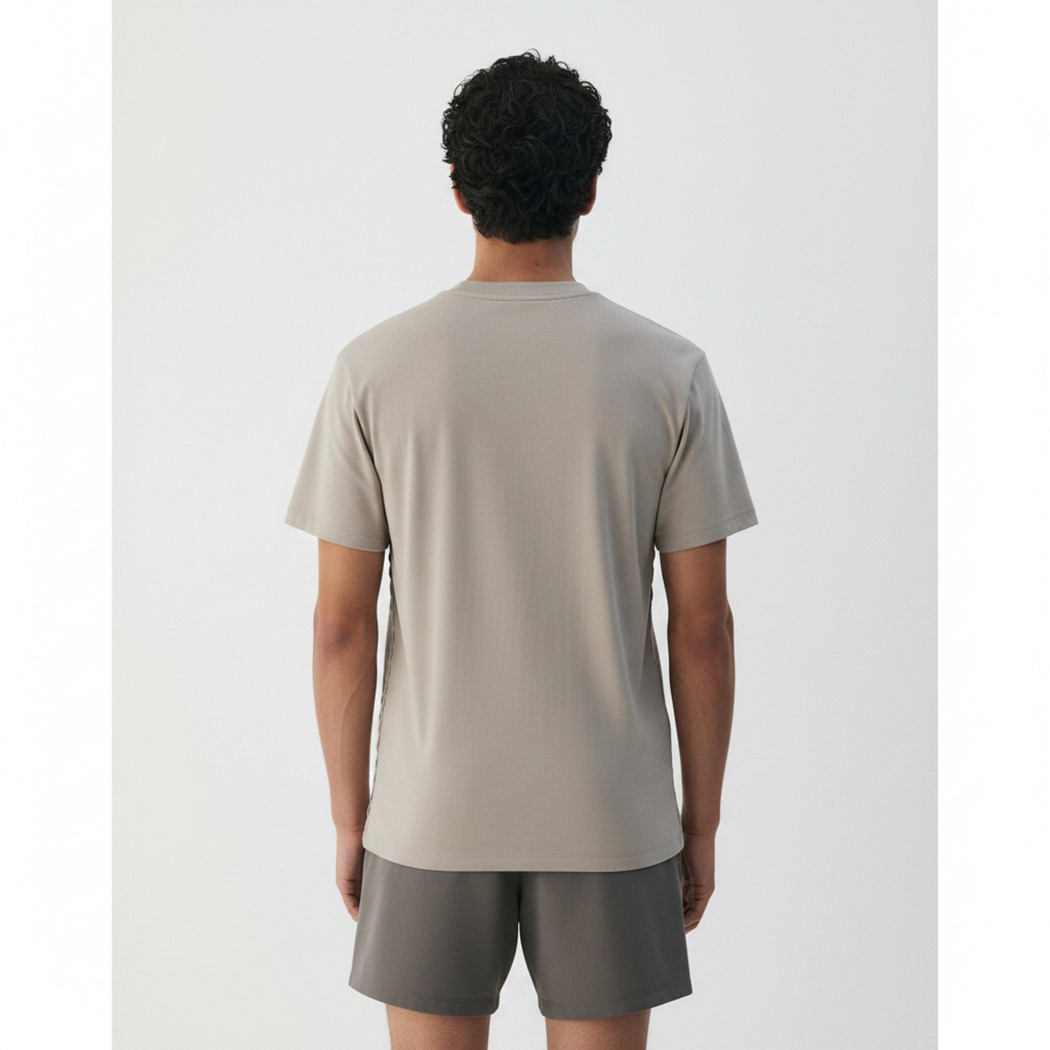 Cooling Quick-Dry T-Shirt on model - back view