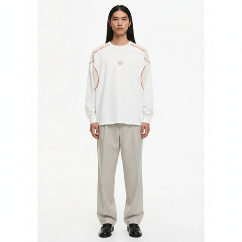 Cooling Quick-Dry Long-Sleeve T-Shirt on model - front view