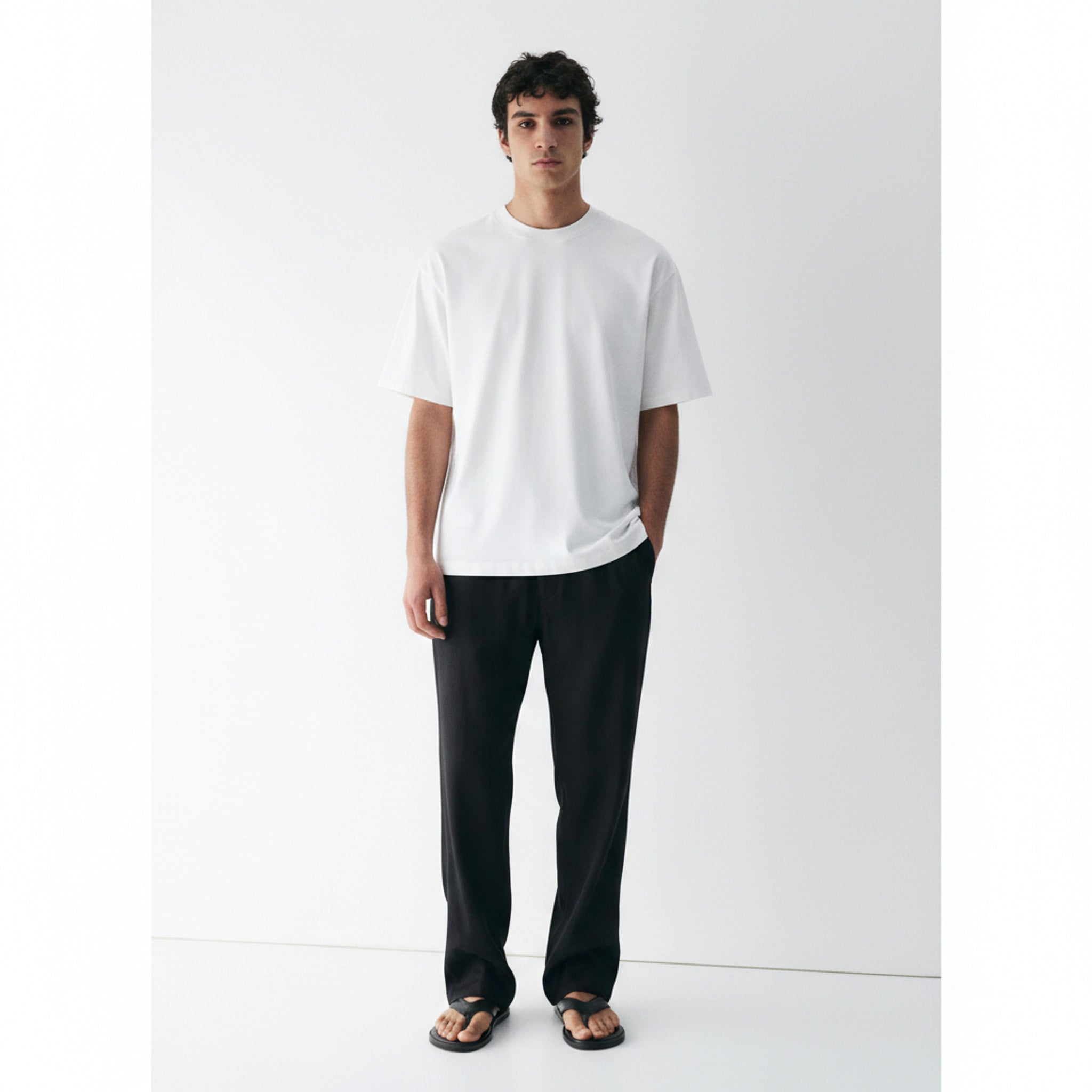 Cooling Quick-Dry T-Shirt on model - front view