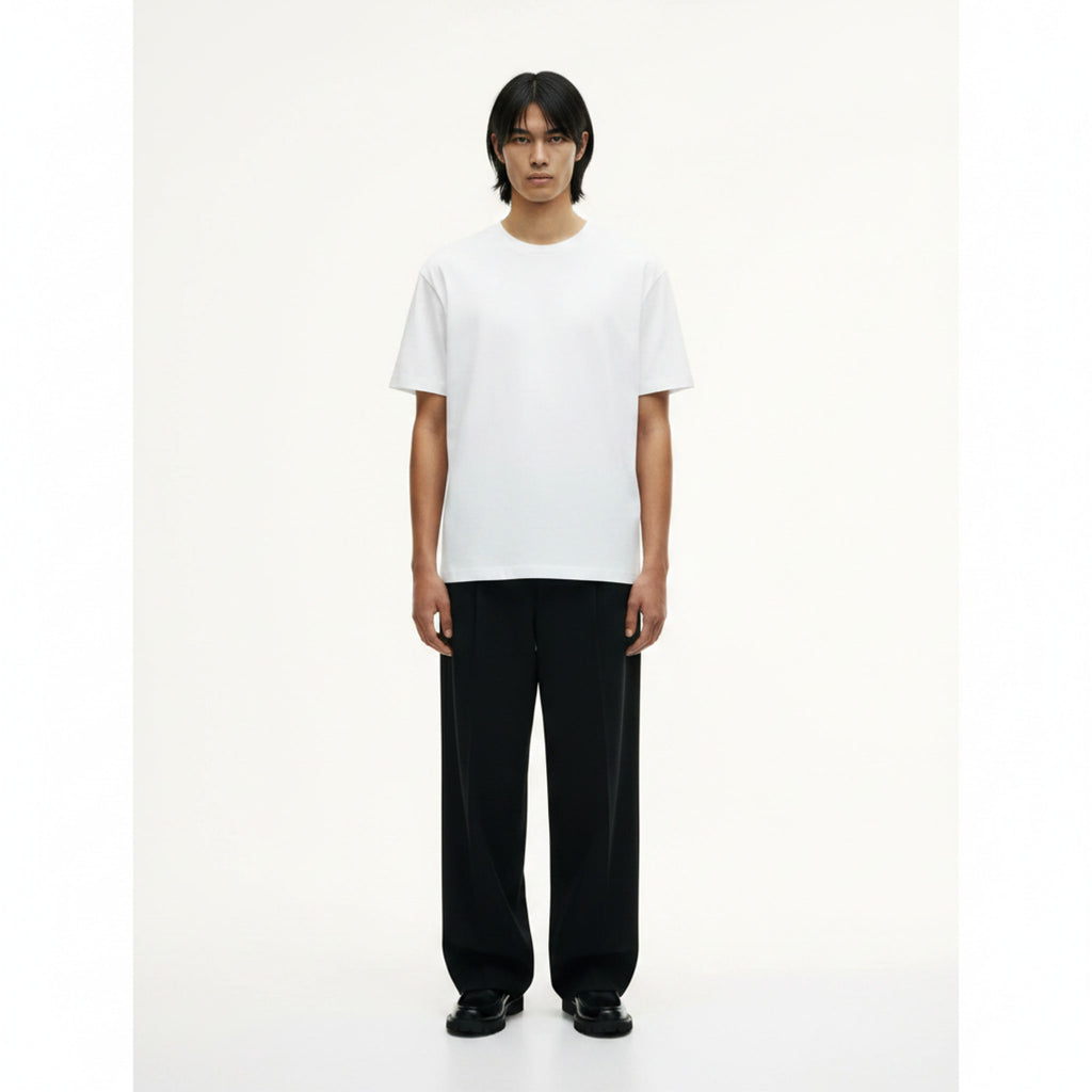Moisture-Wicking T-Shirt on model - White - front