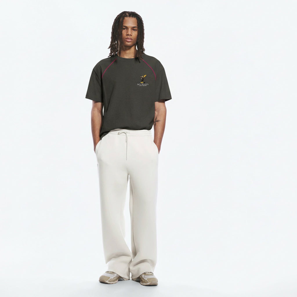 Performance Heavyweight T-Shirt on model - Gray - front