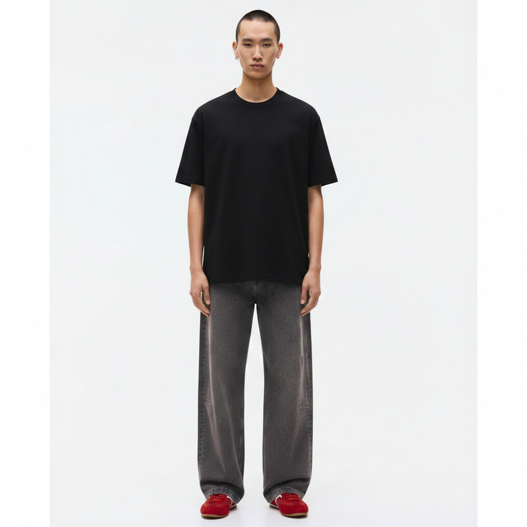 Quick-Dry T-Shirt on model - Black - front