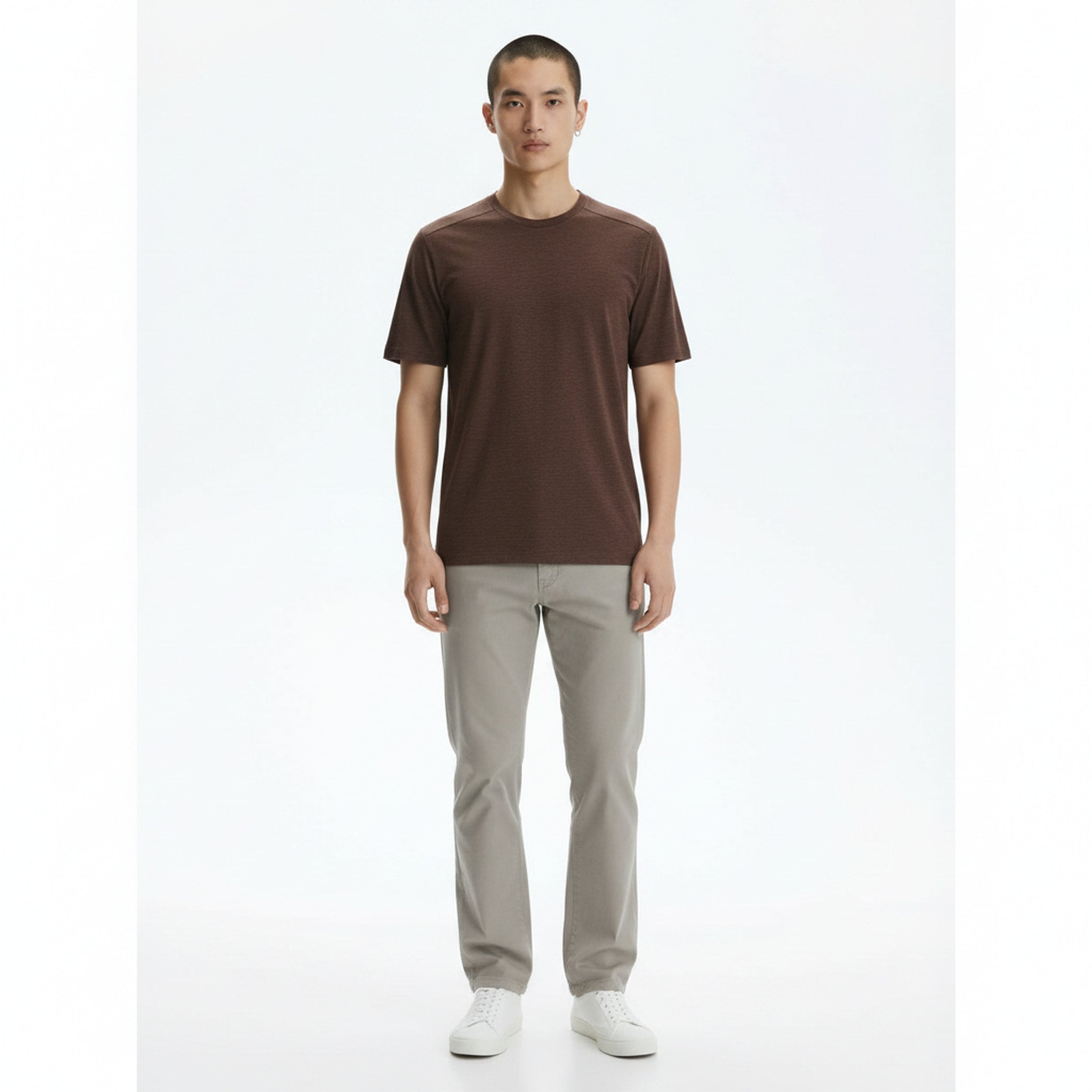 Quick-Dry Running T-Shirt on model - front view