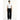 100% Cotton Stretch Pants on model - Black - front