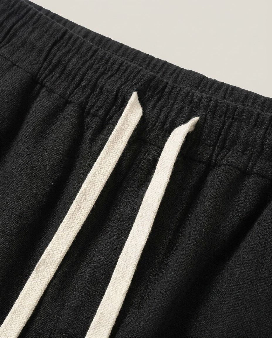 Nokai Linen Cotton Drawstring Shorts