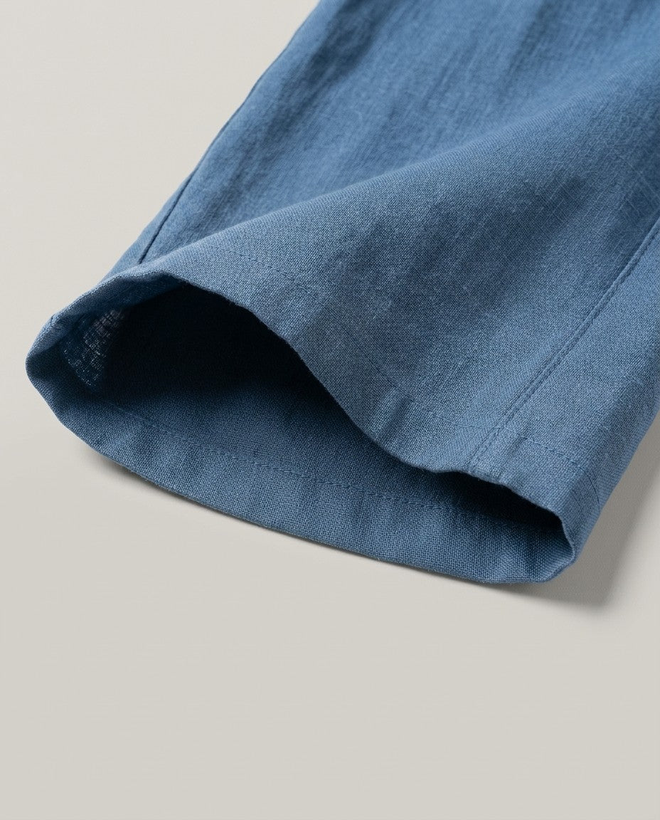 Nokai Linen Cotton Drawstring Shorts