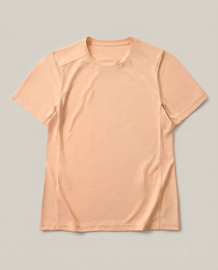 Men's Quick-Dry Running T-Shirt - Light Pink