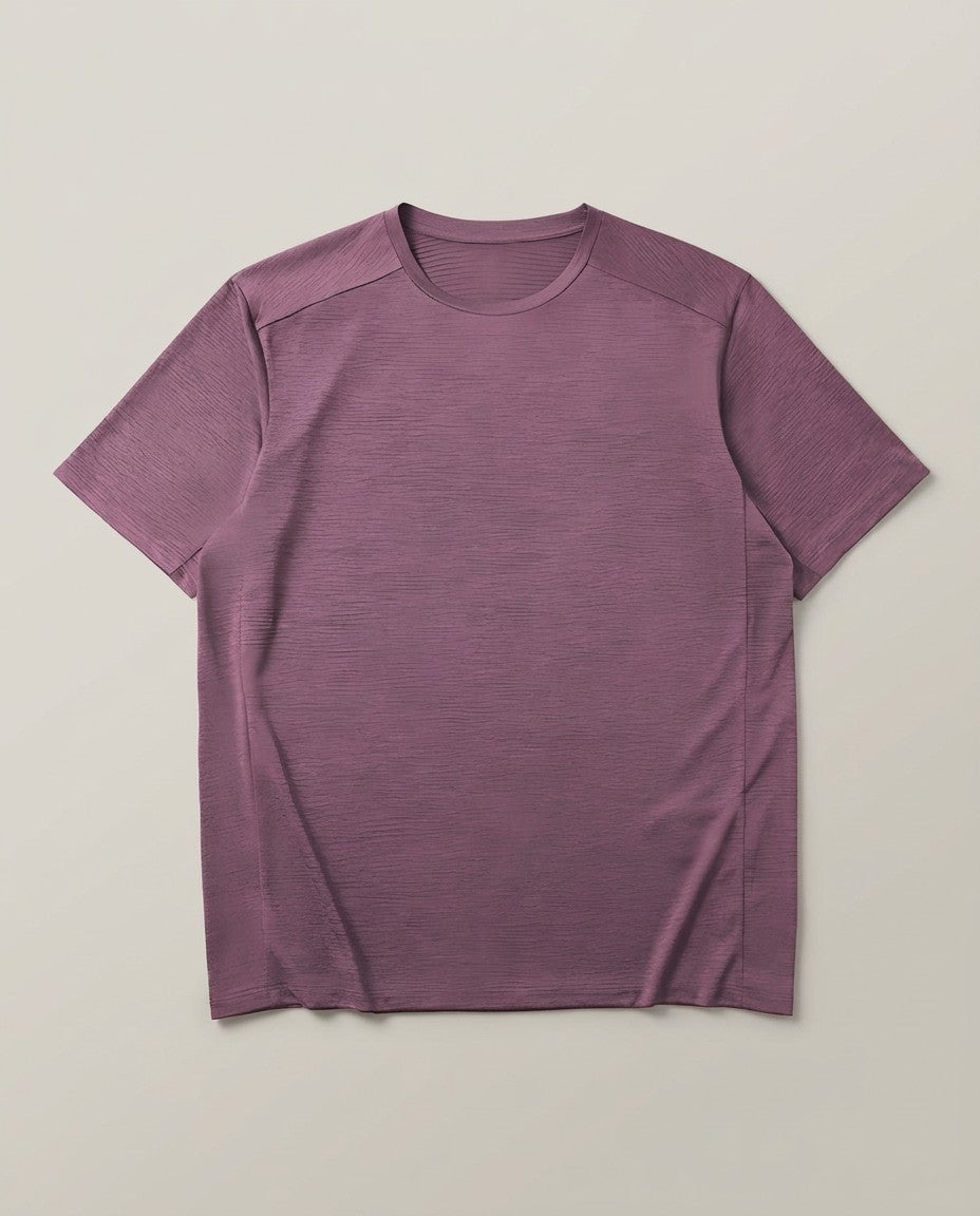 Men's Quick-Dry Running T-Shirt - Purple