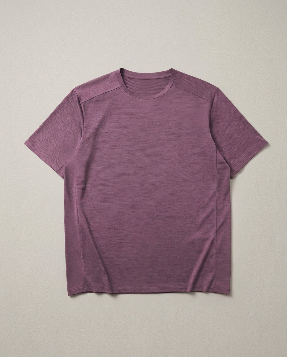 Men's Quick-Dry Running T-Shirt - Purple