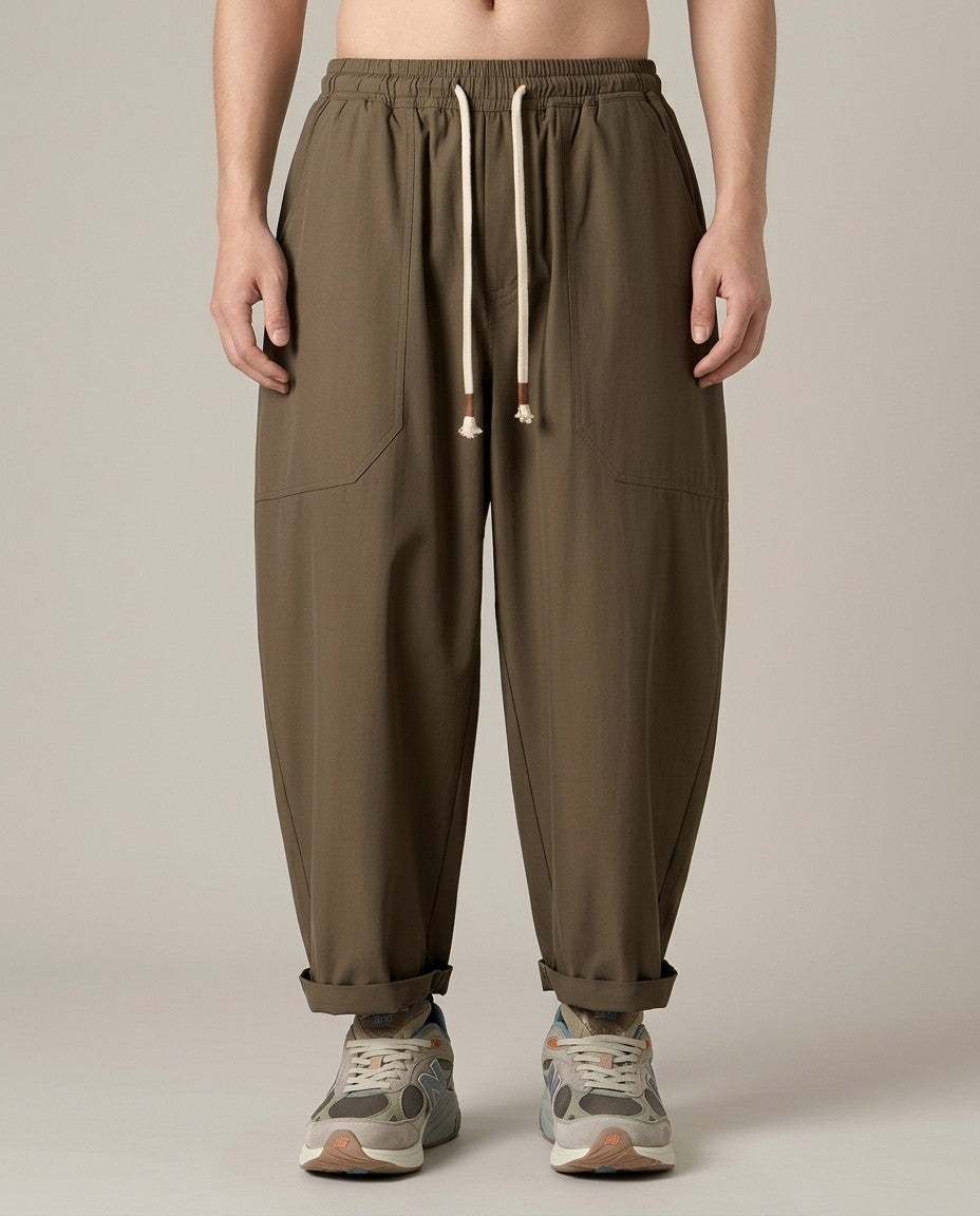 Sekino Pants in Brown, product-only view