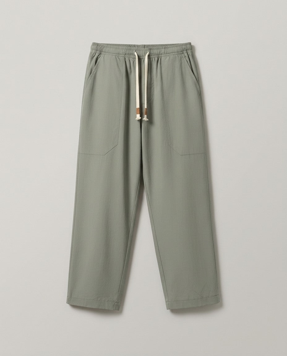 Sekino Pants in green, product-only view