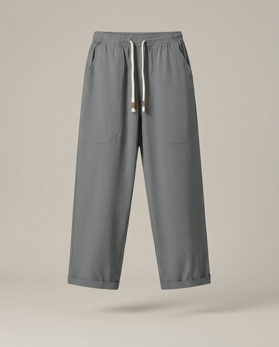 Sekino Pants in gray, product-only view