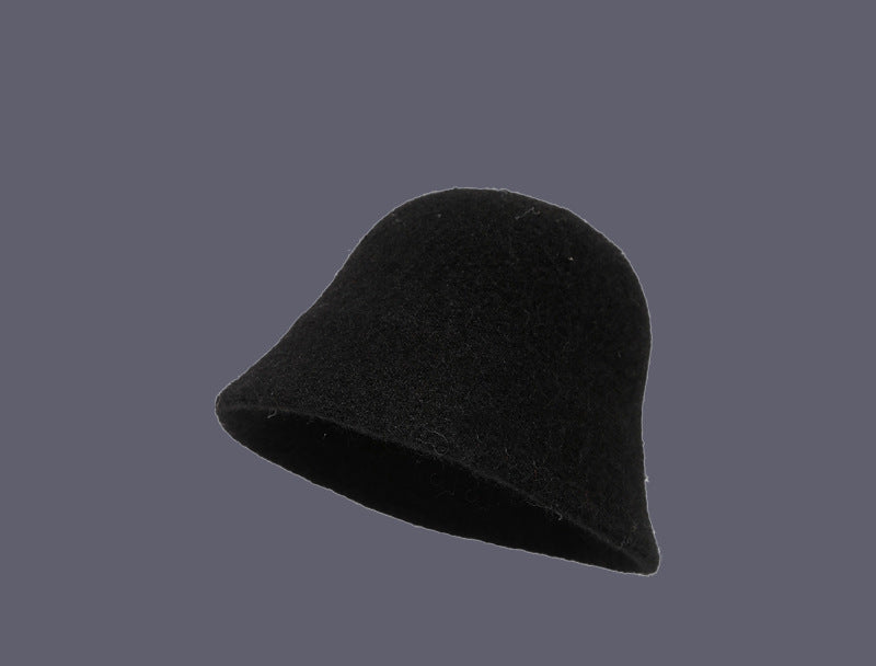 Sherpa Bucket Hat in Black
