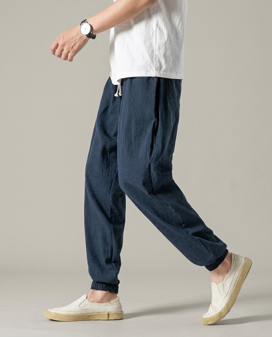 Shinbo Linen Harem Pants - product view
