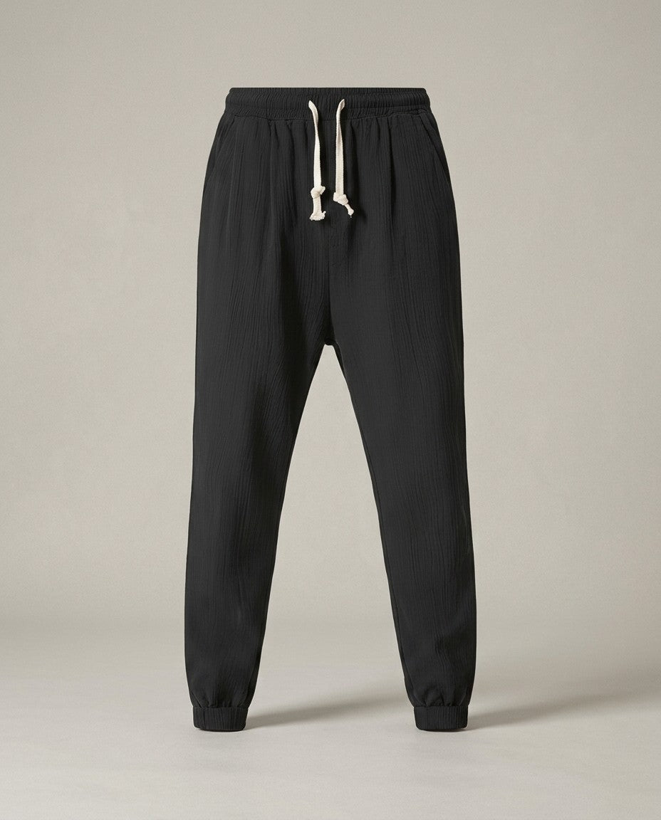 Shinbo Linen Harem Pants