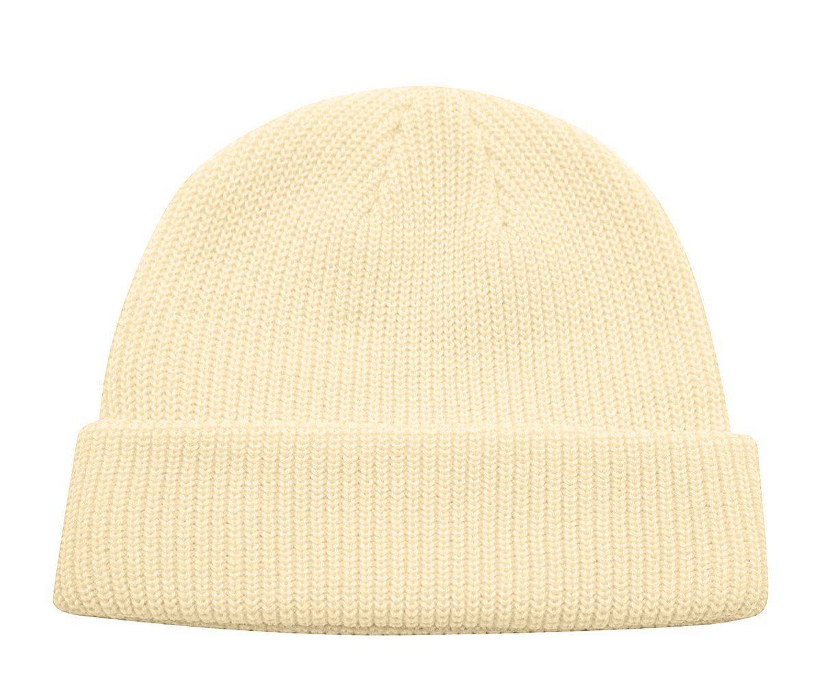 Fisherman Beanie in Off White