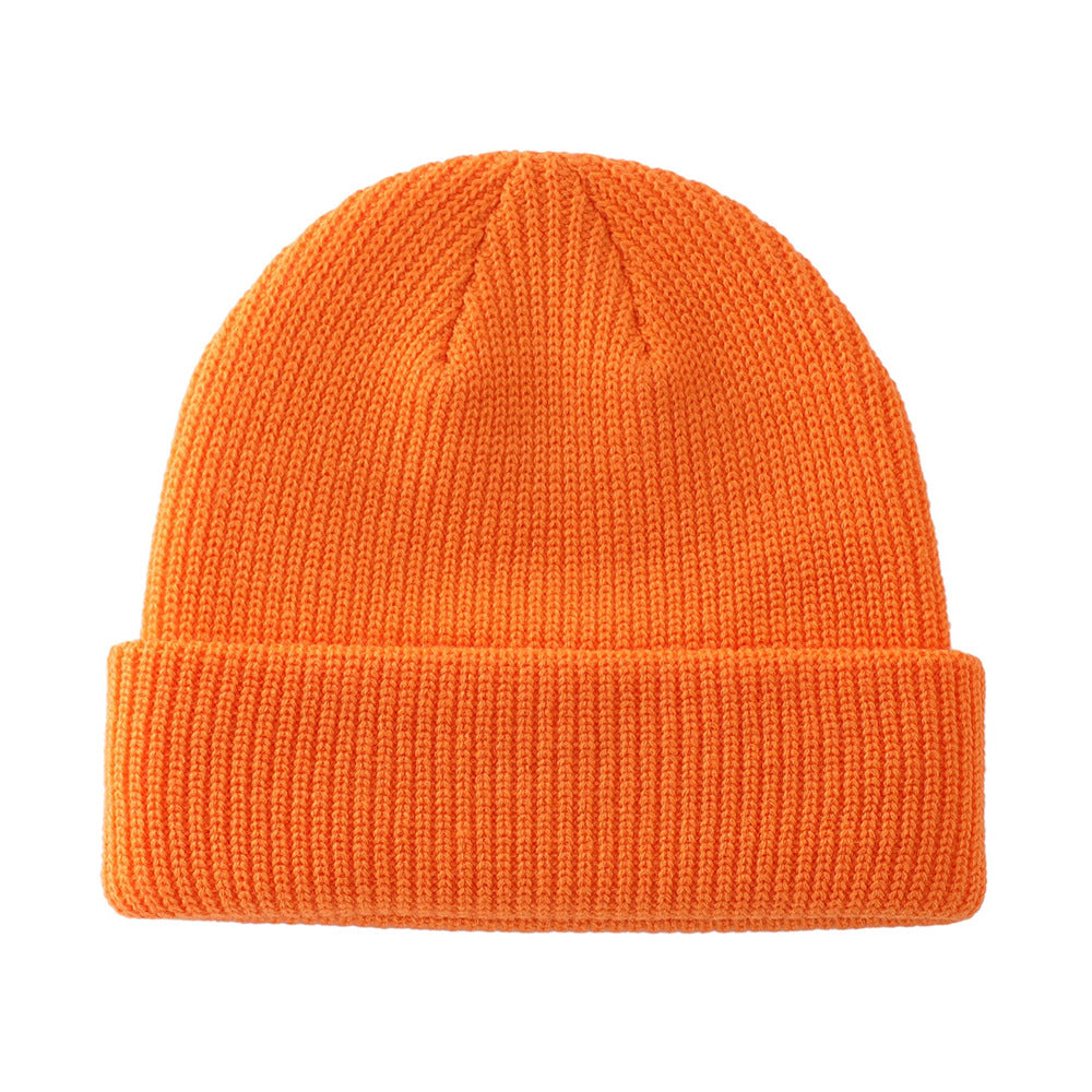 Fisherman Beanie in Orange