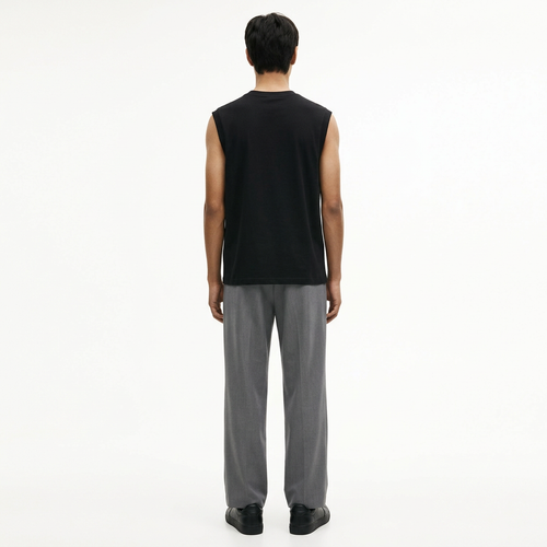 Quick Dry Basketball Tank Top back on model