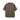 Relaxed Fit Short-Sleeve Knit Sweater - Brown