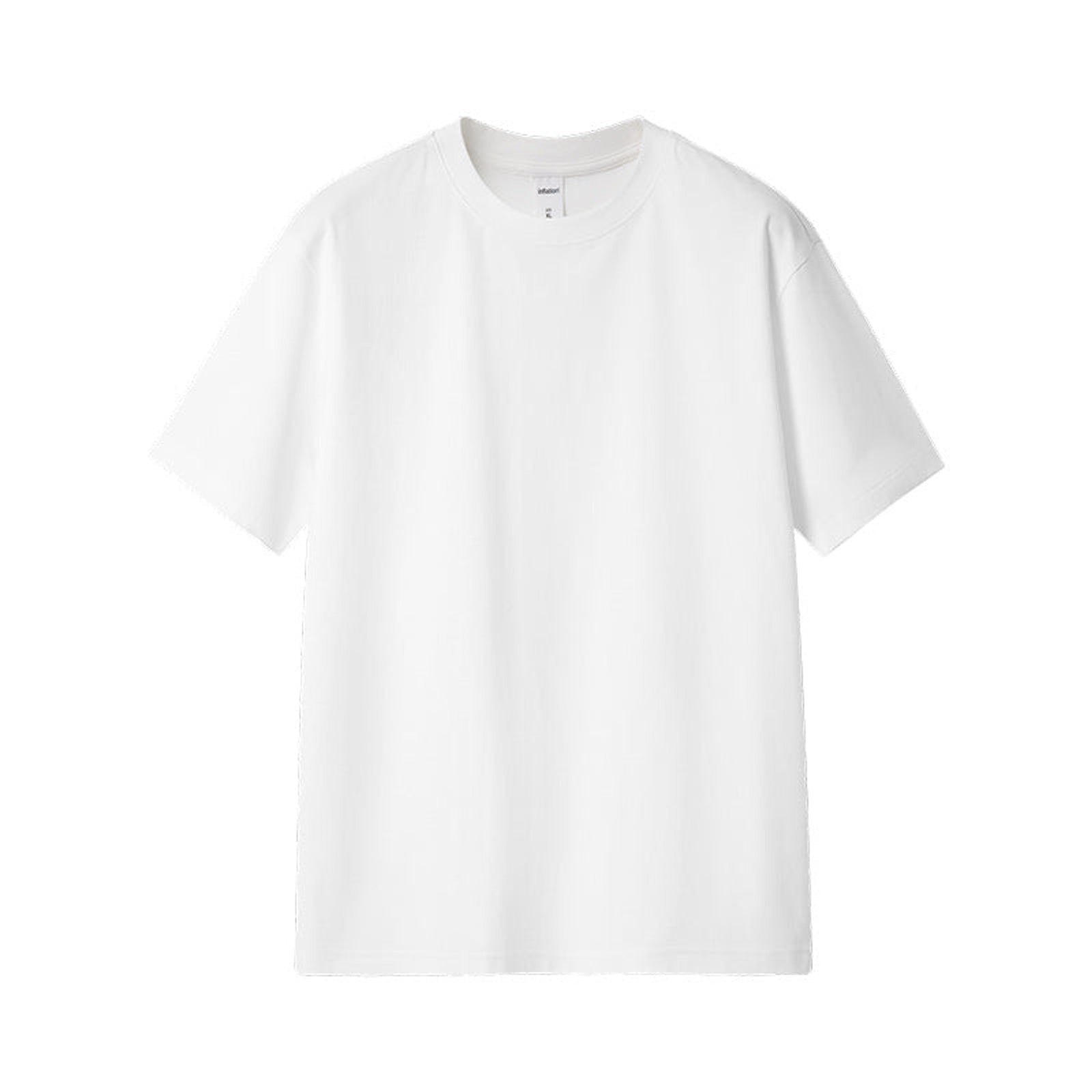 Stretch Cotton Fitness T-Shirt - White