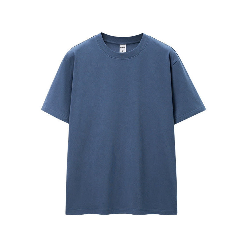 Heavyweight Cooling T-Shirt - Blue flat lay