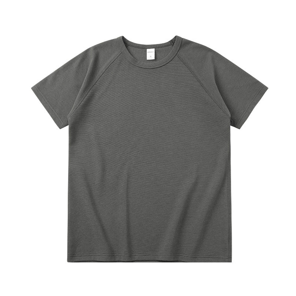 Heavyweight Cotton-Blend T-Shirt - Dark Gray