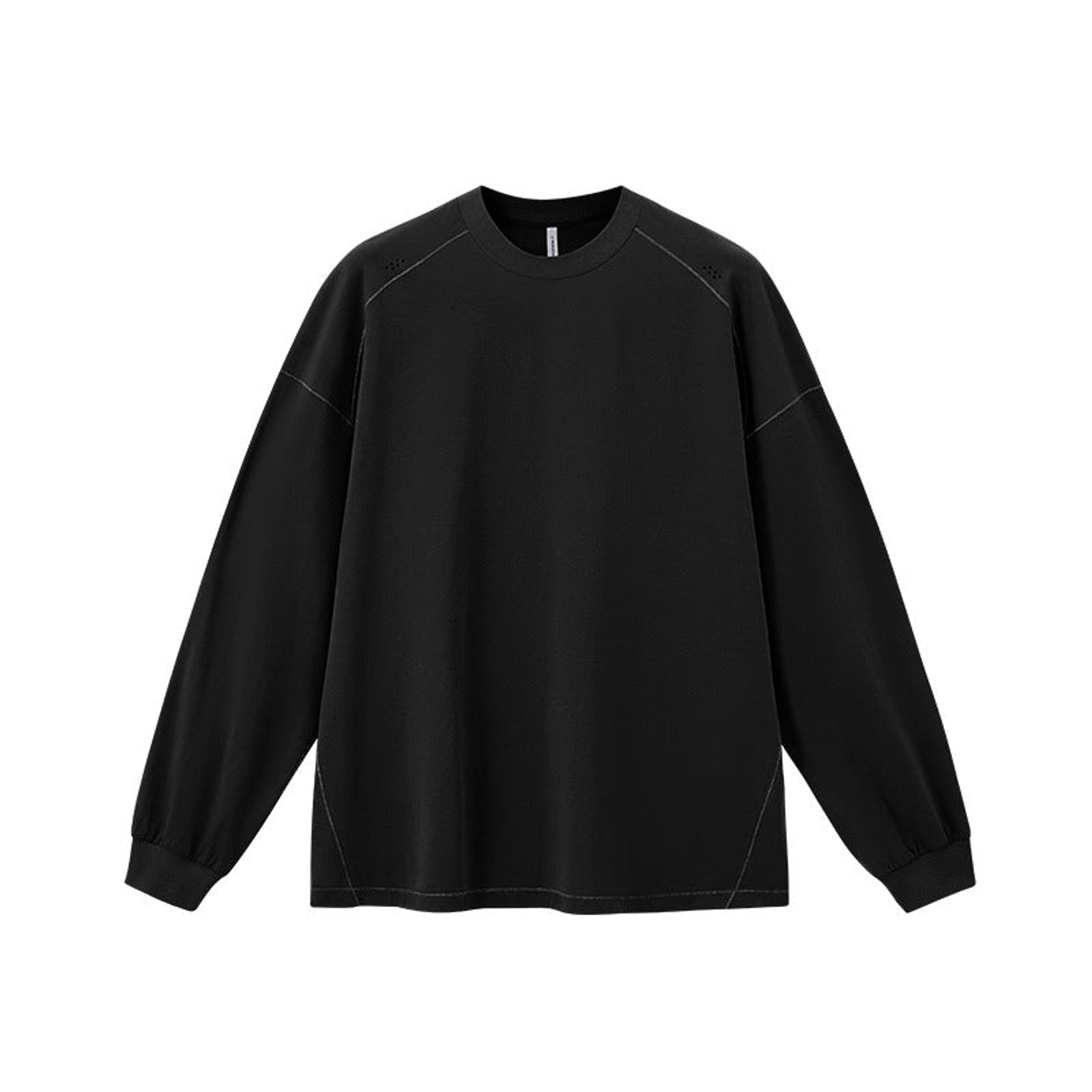 Moisture-Wicking Long-Sleeve T-Shirt - Moisture-Wicking T-Shirt - Black