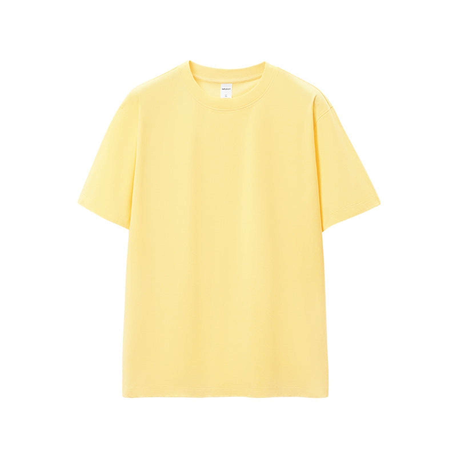 Heavyweight Cooling T-Shirt - Yellow flat lay
