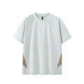 Quick-Dry Performance T-Shirt - Oversized T-Shirt 100% Polyester - White