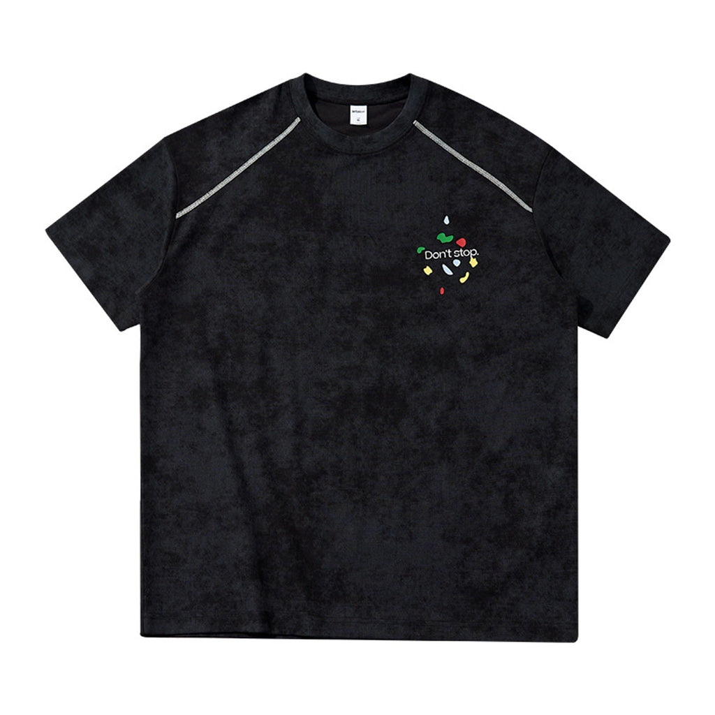 Jiezhan Menswear | Snowflake Rock-Climbing Print Short-Sleeve T-Shirt - 2026 Spring/Summer New Original Streetwear Printed Top product image