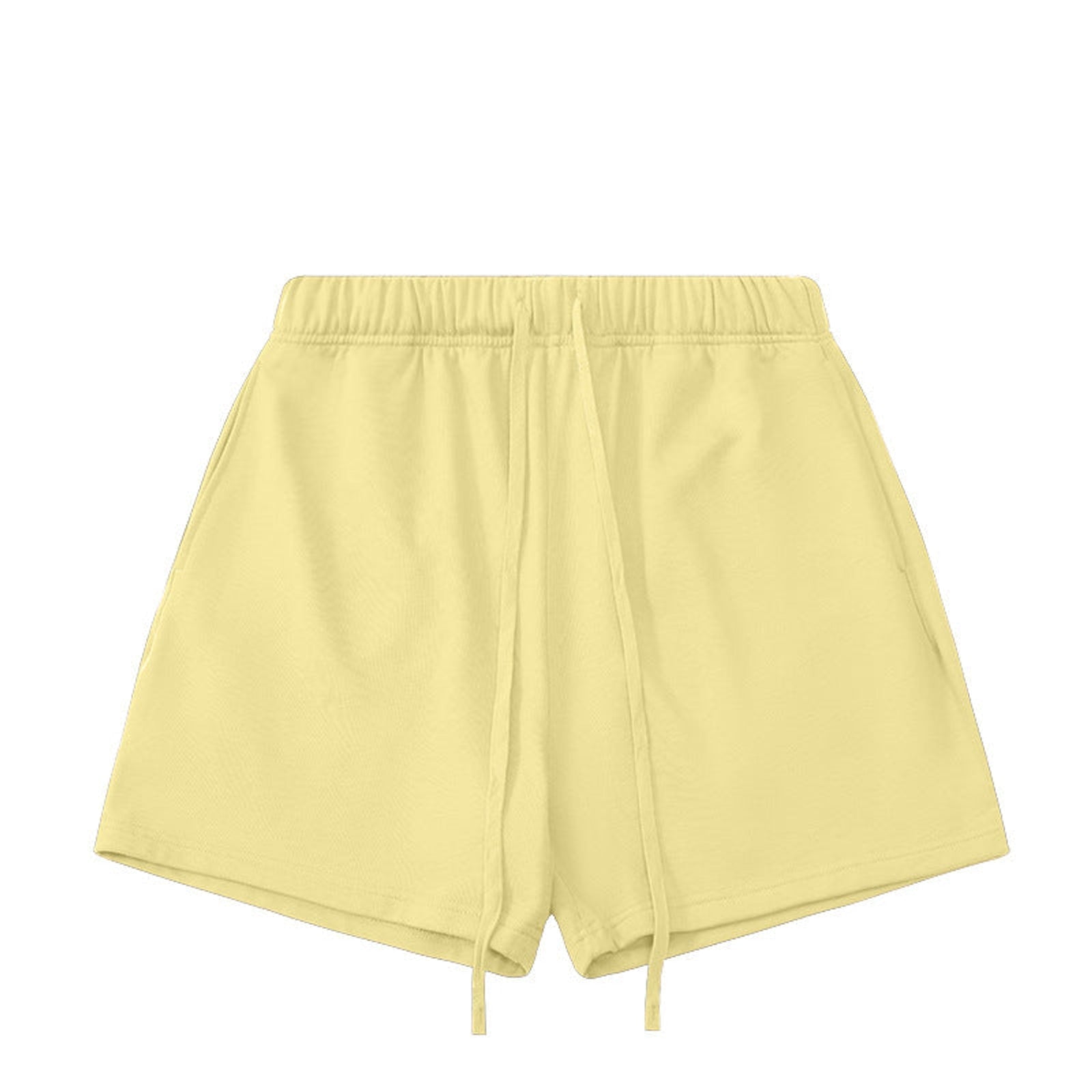 Oversized Shorts Heavyweight 100% Cotton - Yellow