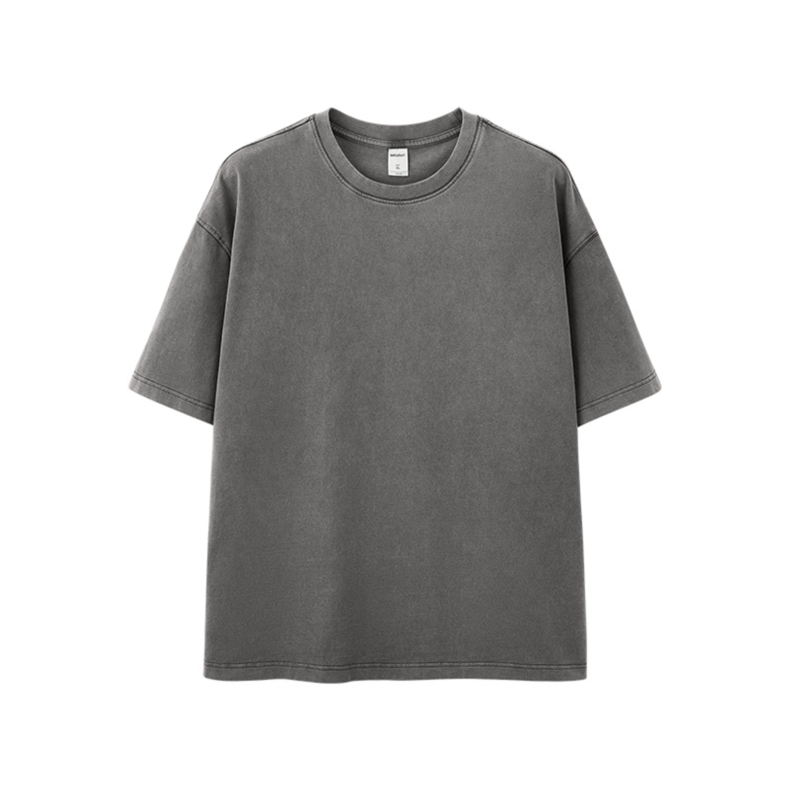Heavyweight Cotton T-Shirt - Dark Gray