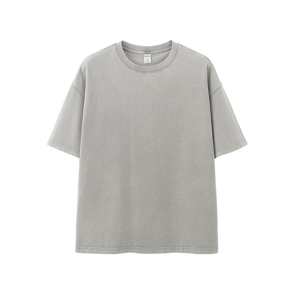 Heavyweight Cotton T-Shirt - Khaki