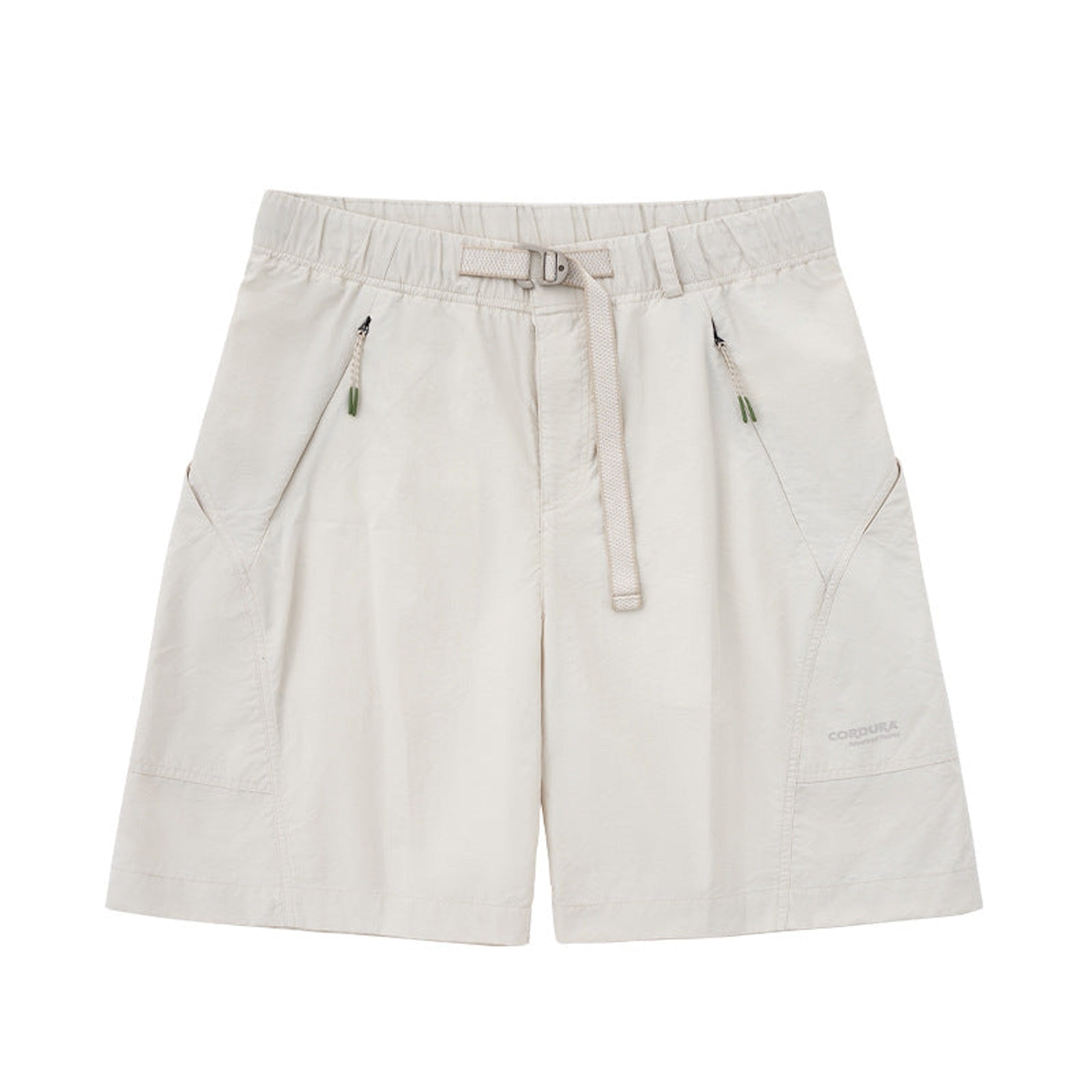 CORDURA Drawstring Cargo Shorts - White