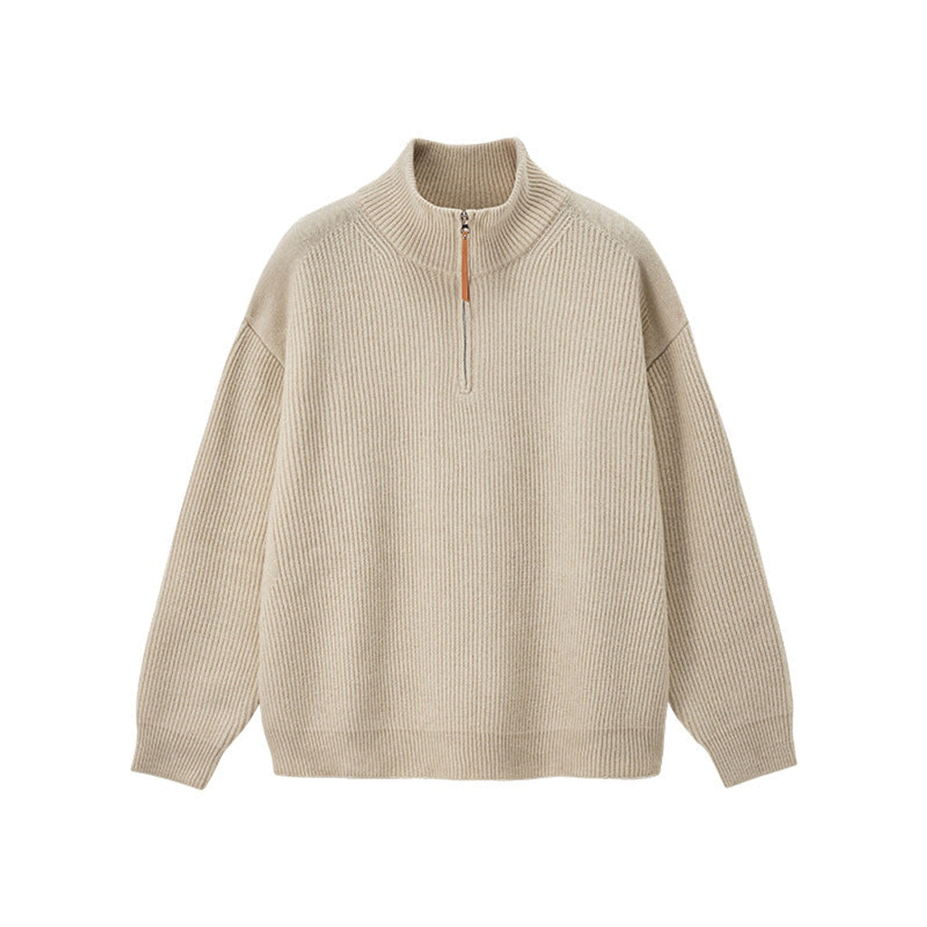 Half-Zip Knit Sweater product detail