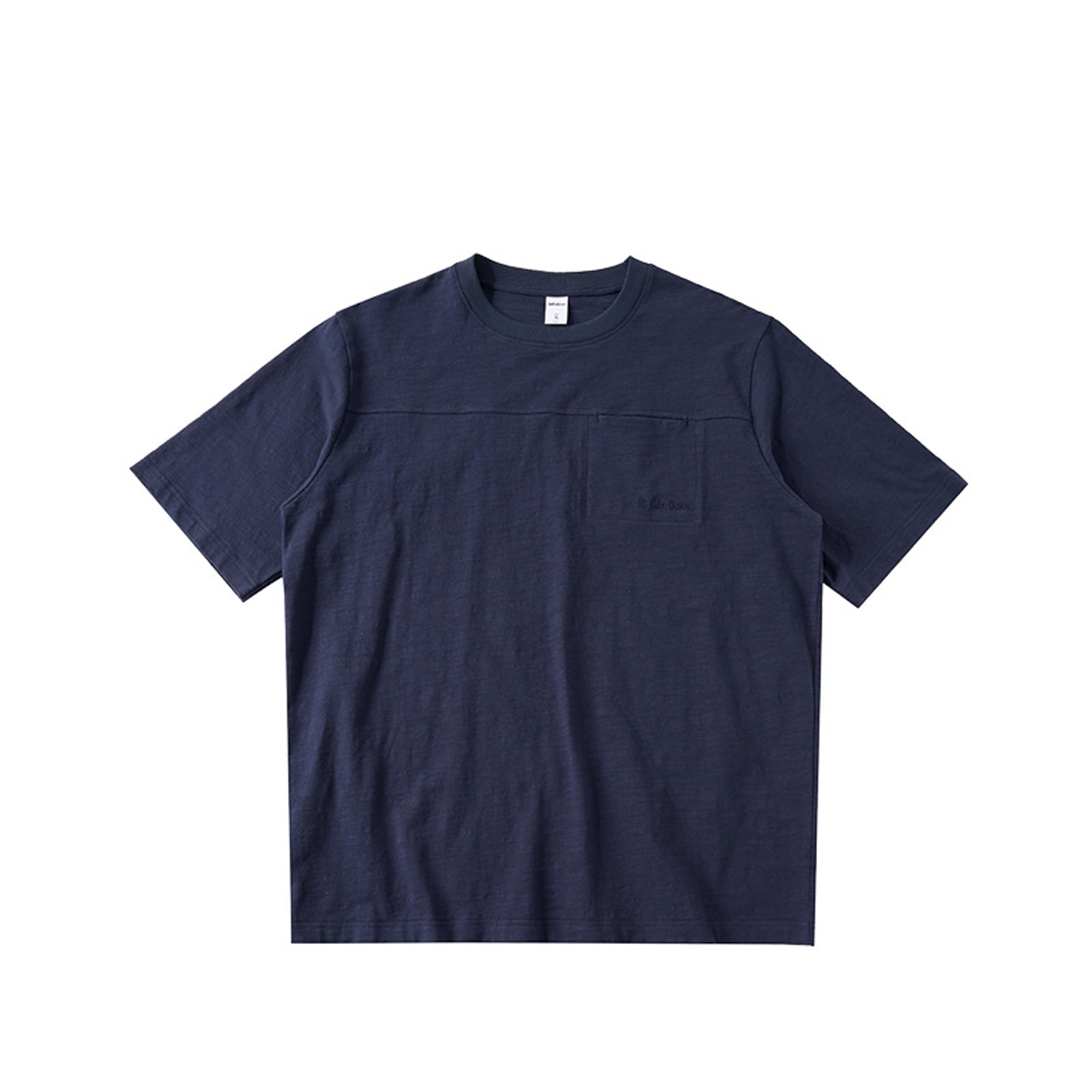 Relaxed Heavyweight 100% Cotton T-Shirt - Blue