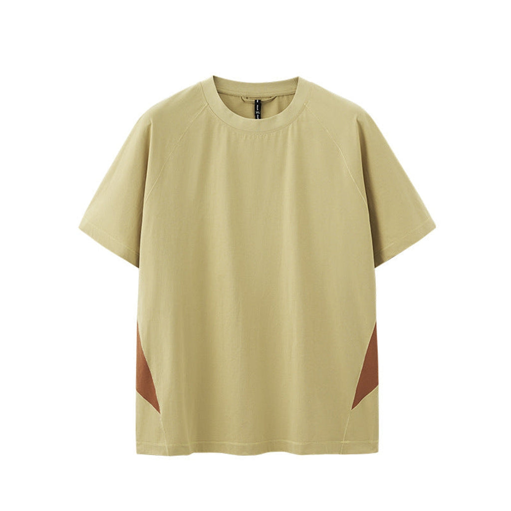 Quick-Dry Performance T-Shirt - Oversized T-Shirt 100% Polyester - Yellow