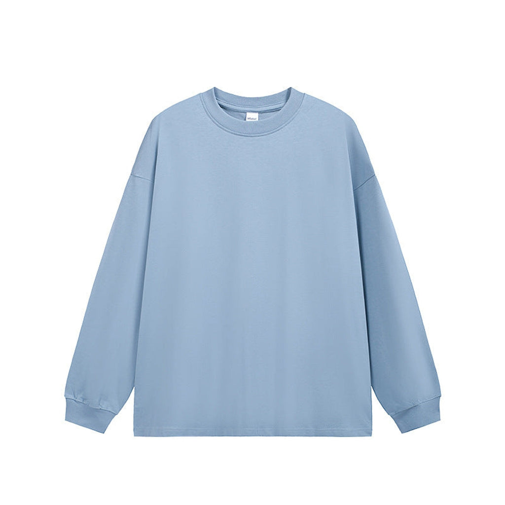 305g Heavyweight 100% Cotton T-Shirt - Blue