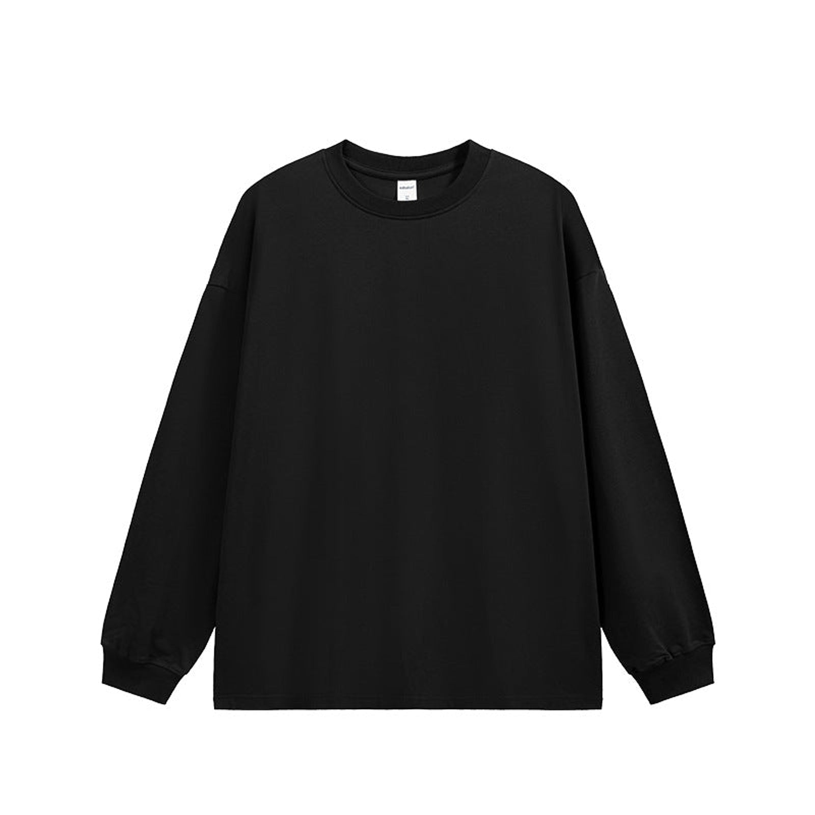 305g Heavyweight 100% Cotton T-Shirt - Black
