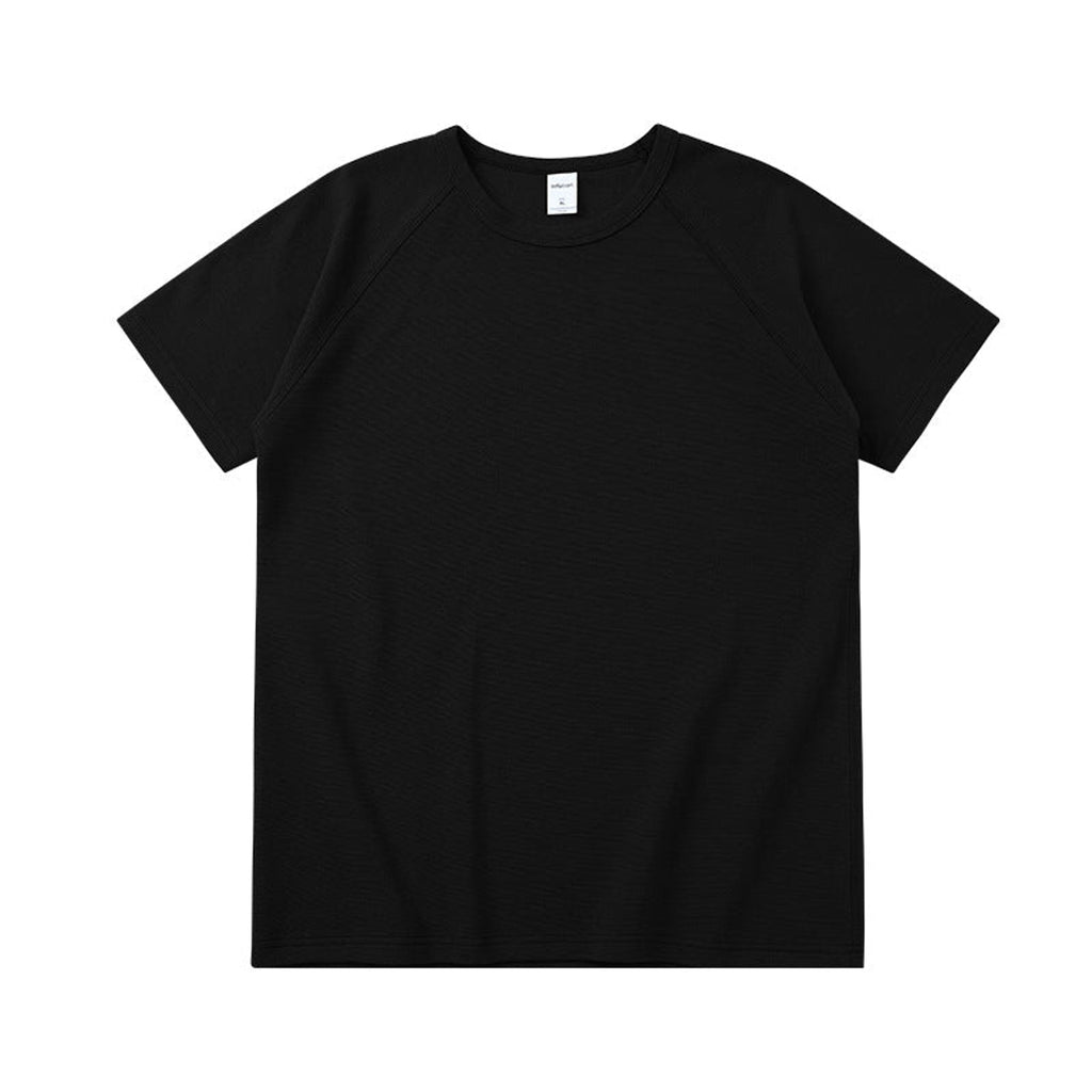 Heavyweight Cotton-Blend T-Shirt - Black