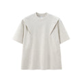 Heavyweight Cool-Touch Patchwork T-Shirt - Flower Ash