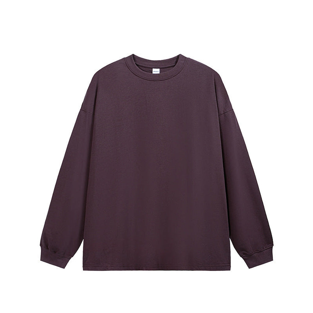 Heavyweight Long-Sleeve T-Shirt - Heavyweight T-Shirt - Purple