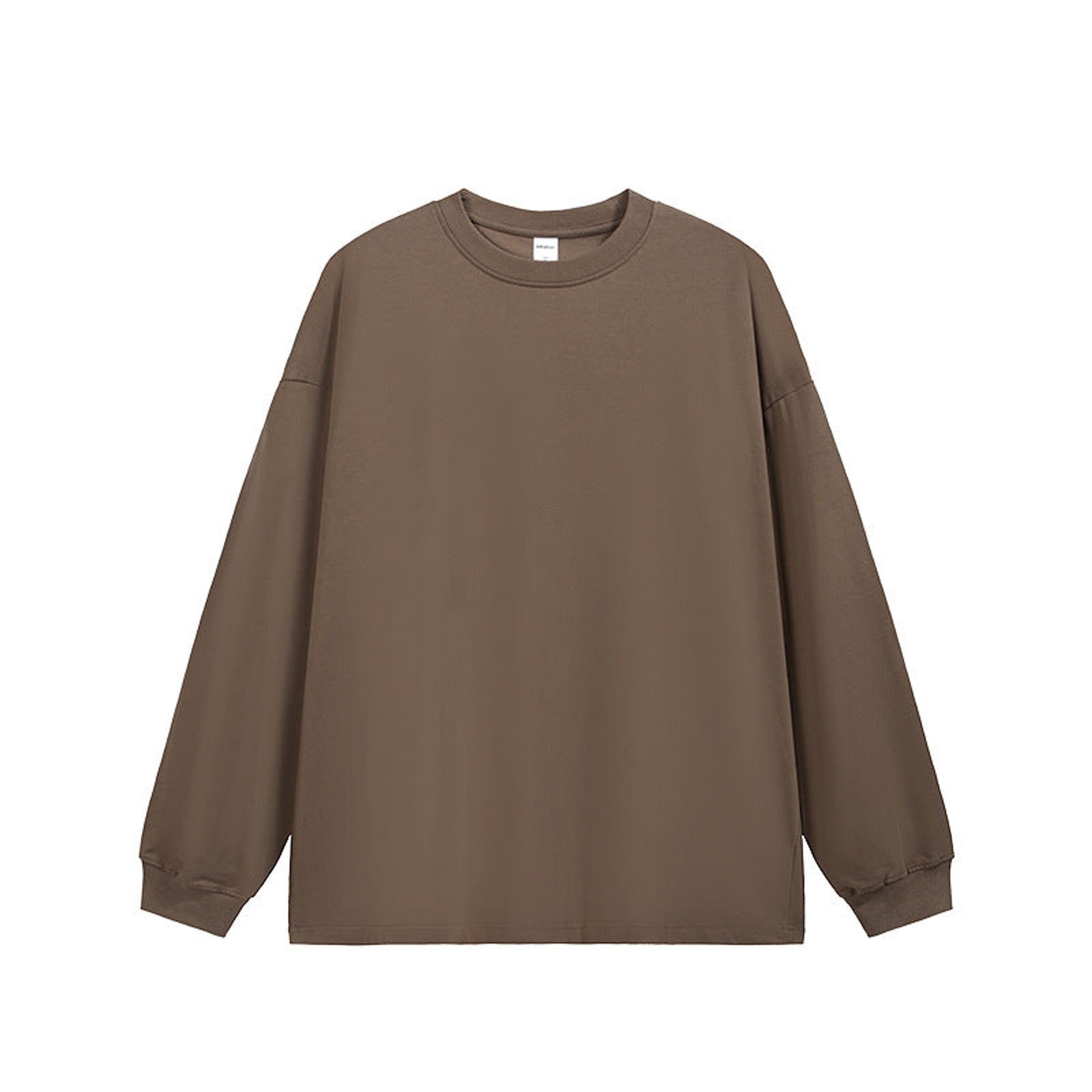 305g Heavyweight 100% Cotton T-Shirt - Brown