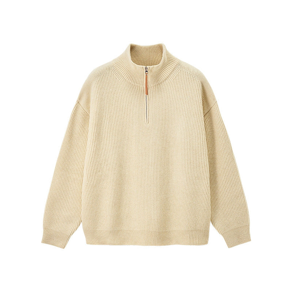 Half-Zip Knit Sweater product detail